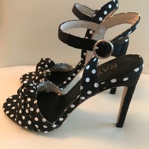 RAYE Annie Heel Sandals Size 7.5